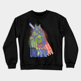 Cencored War Unicorn Crewneck Sweatshirt